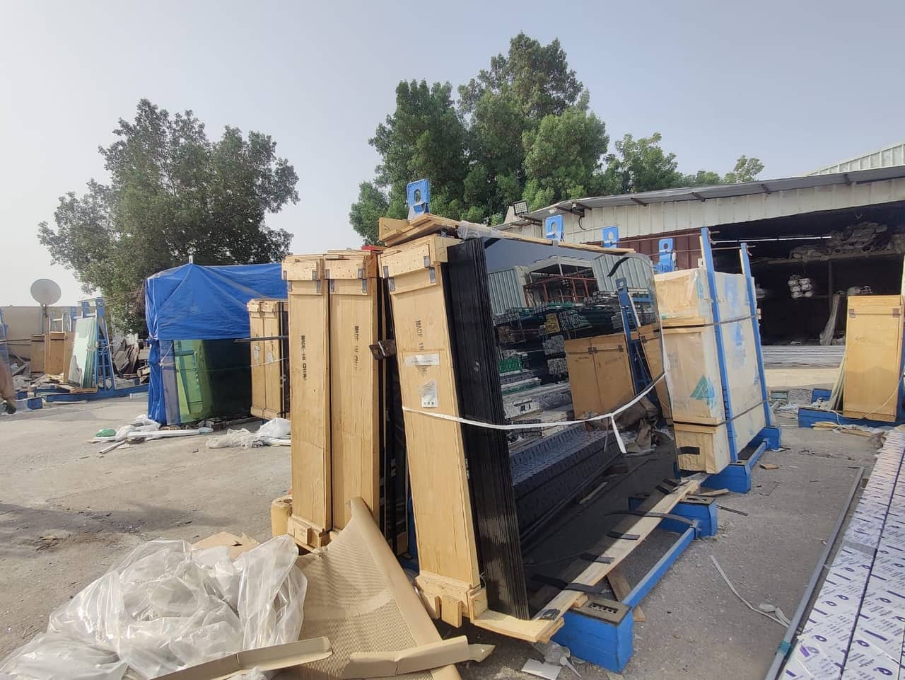 Imported Glass Shipment